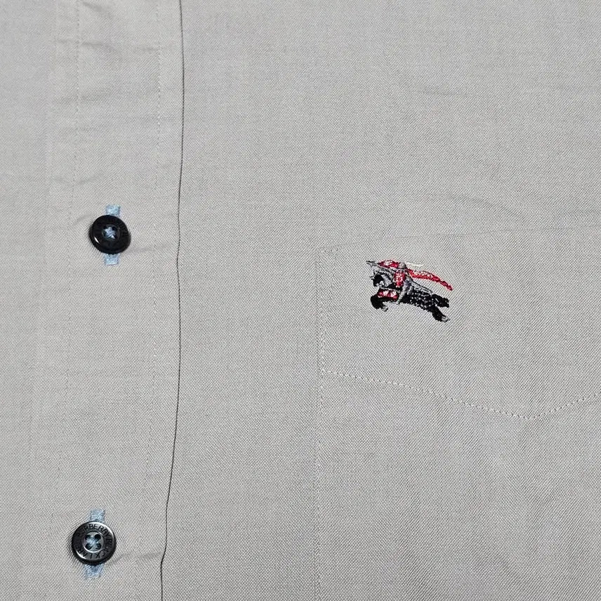 [BUNJANG] Burberry Black Label Short Sleeve Shirt / Burberry, 버버리 블랙 라벨 반팔 셔츠 (2, 가단 55cm)