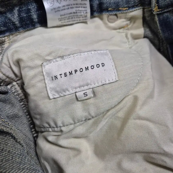 [BUNJANG] Intempo Mood Balloon Fit Denim Faded Blue Jeans / 인템포무드 벌룬핏 데님 페이디드블루