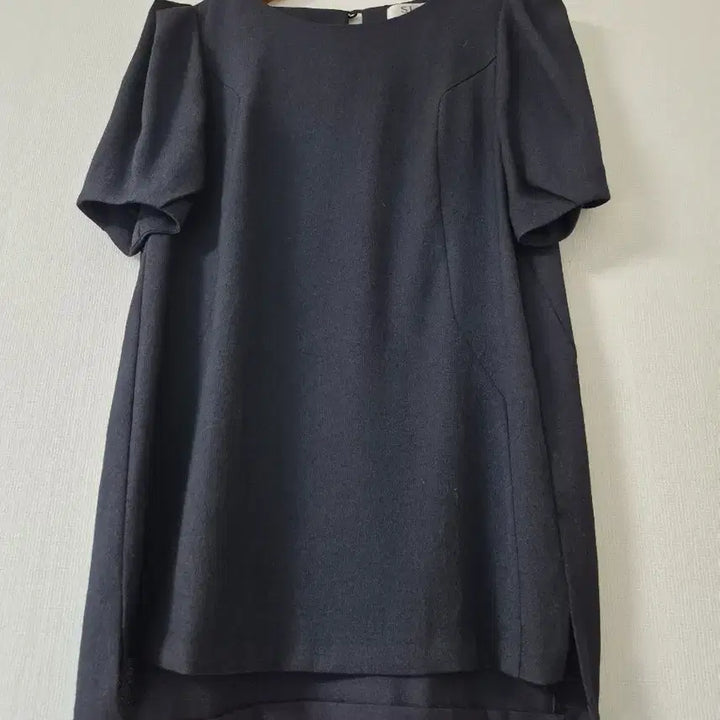 [BUNJANG] Hansum SJ Black Short Sleeve Blouse / [한섬SJ SJ]블랙 반팔 블라우스