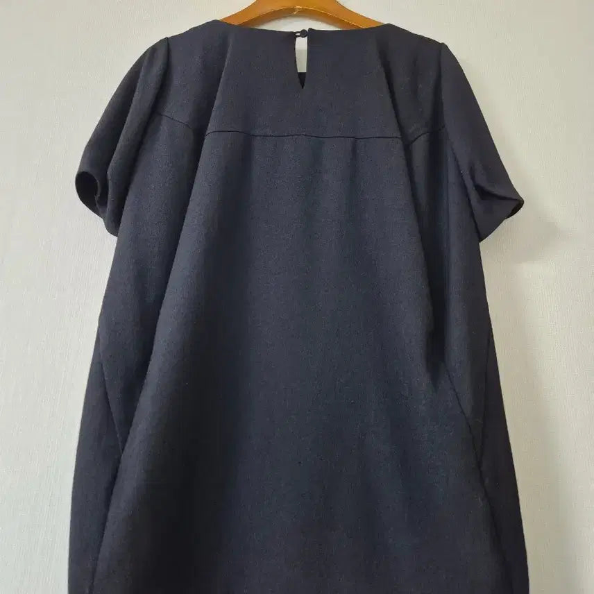 [BUNJANG] Hansum SJ Black Short Sleeve Blouse / [한섬SJ SJ]블랙 반팔 블라우스