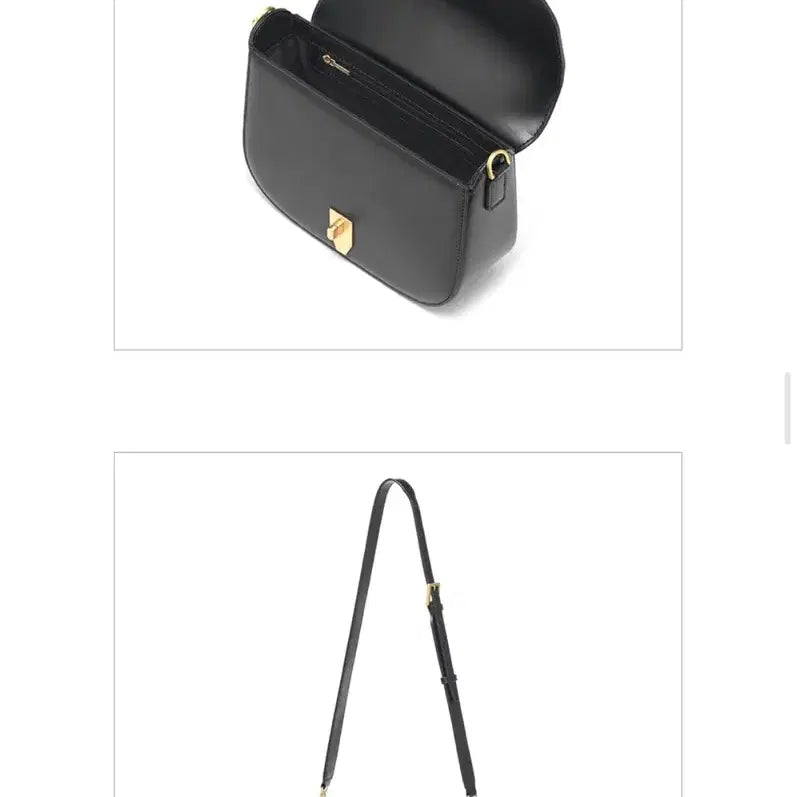 [SOLD OUT] (소가죽)칼린 엔느 숄더백 black