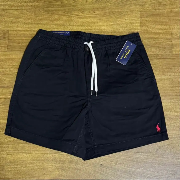 [BUNJANG] Polo Ralph Lauren Prepster Black Shorts / 폴로 프렙스터 블랙 레드포니 M
