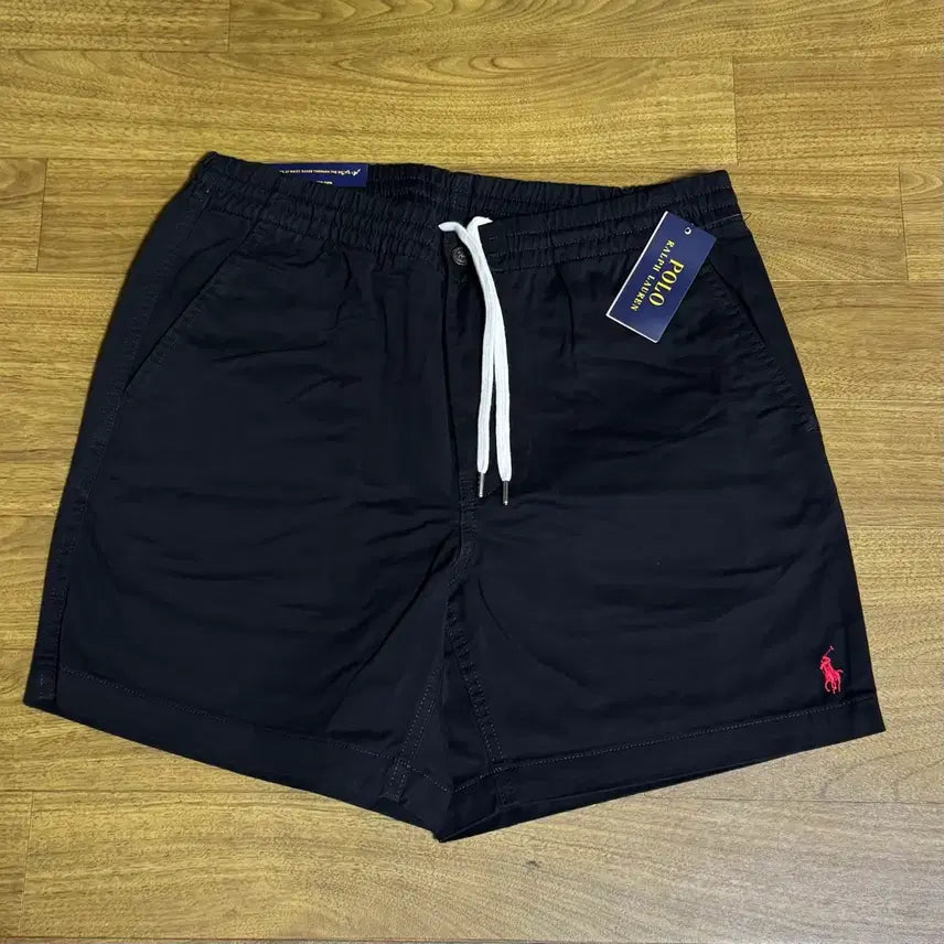[BUNJANG] Polo Ralph Lauren Prepster Black Shorts / 폴로 프렙스터 블랙 레드포니 M