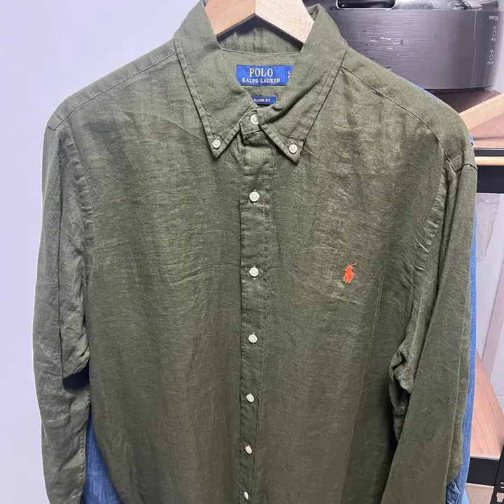 [SOLD OUT] 폴로 데님셔츠