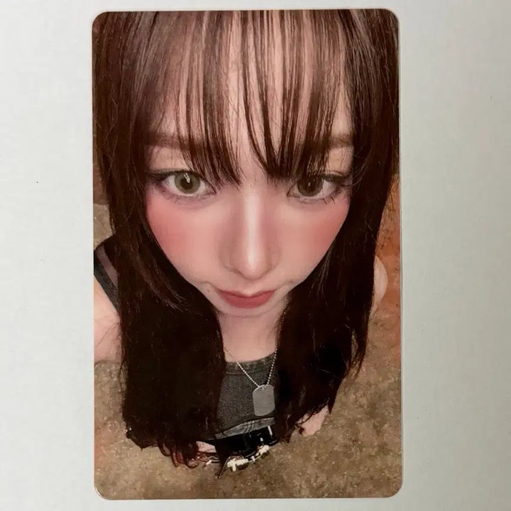 [BUNJANG] 에스파 카리나 더티워크 팝머치 특전 포카 럭드 포토카드 미공포 / 에스파 카리나 더티워크 팝머치 특전 포카 럭드 포토카드 미공포