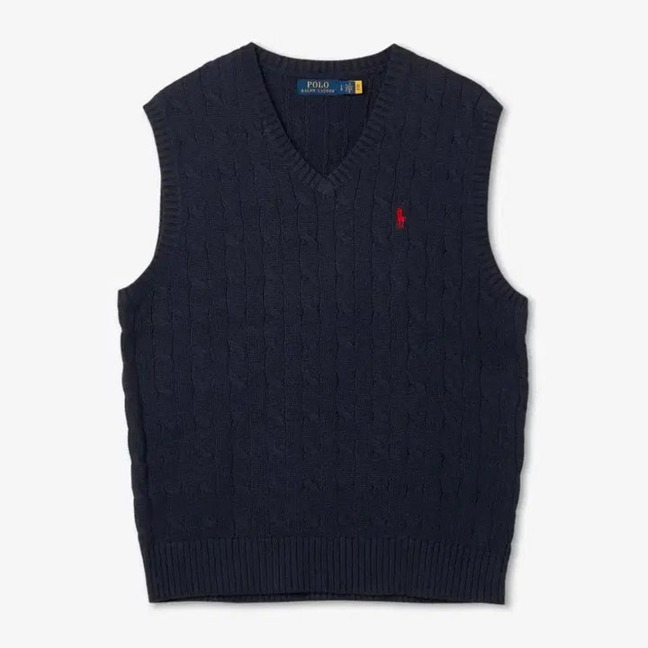 [BUNJANG] Polo Ralph Lauren Knit Vest Navy M Size / 폴로 랄프로렌 니트 베스트 네이비 M사이즈 판매