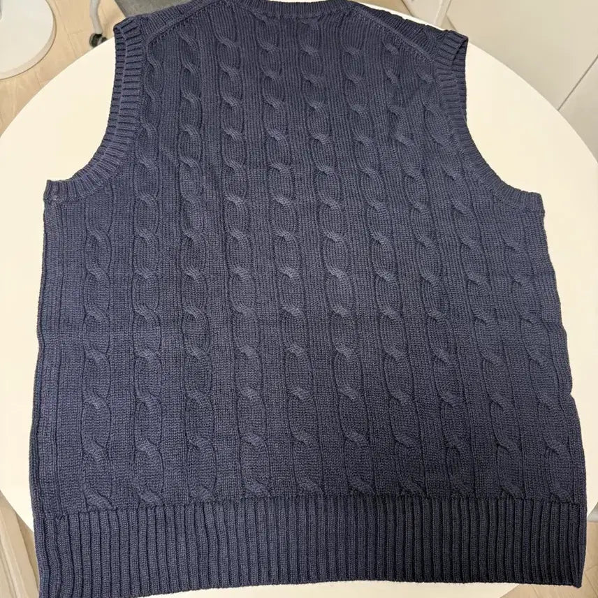 [BUNJANG] Polo Ralph Lauren Knit Vest Navy M Size / 폴로 랄프로렌 니트 베스트 네이비 M사이즈 판매