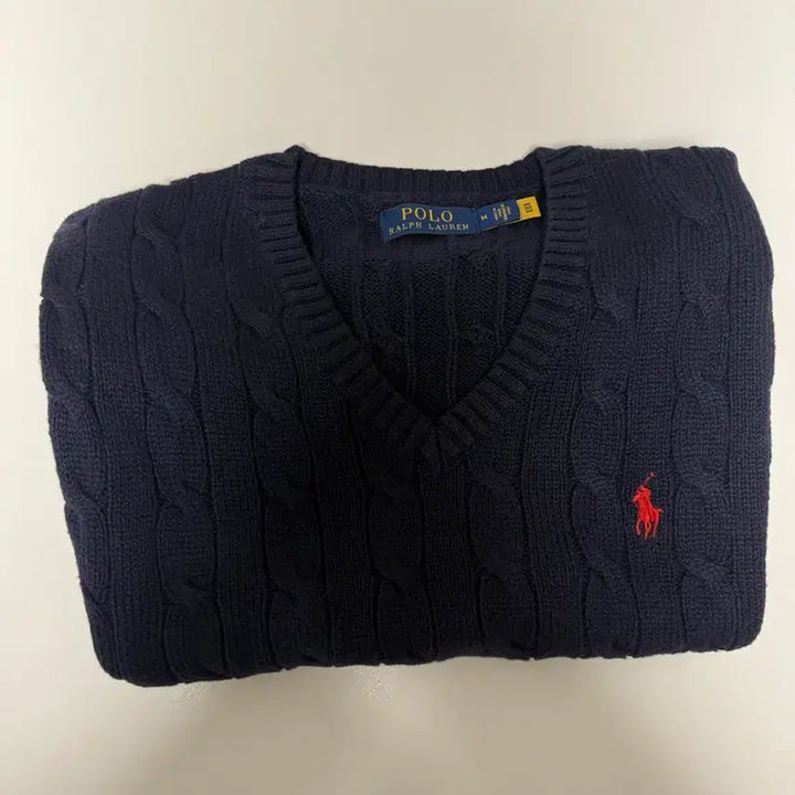 [BUNJANG] Polo Ralph Lauren Knit Vest Navy M Size / 폴로 랄프로렌 니트 베스트 네이비 M사이즈 판매