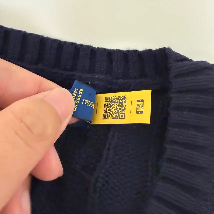 [BUNJANG] Polo Ralph Lauren Knit Vest Navy M Size / 폴로 랄프로렌 니트 베스트 네이비 M사이즈 판매