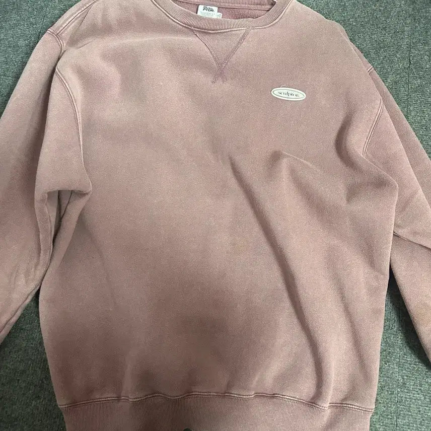 [BUNJANG] Sculptor Pink Sweatshirt / 스컬프터 핑크 맨투맨
