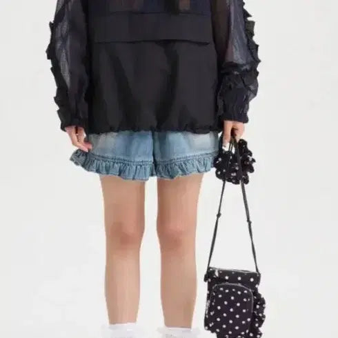 [SOLD OUT] 럭키슈에뜨 시스루 후드 점퍼36