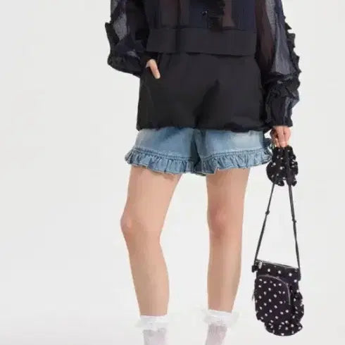 [SOLD OUT] 럭키슈에뜨 시스루 후드 점퍼36