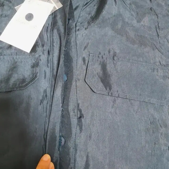[BUNJANG] Celebration Blue Half Sleeve Hooded Jacket (Size 66) / [새상품] Celebration 반팔 후드 자켓 블루 66