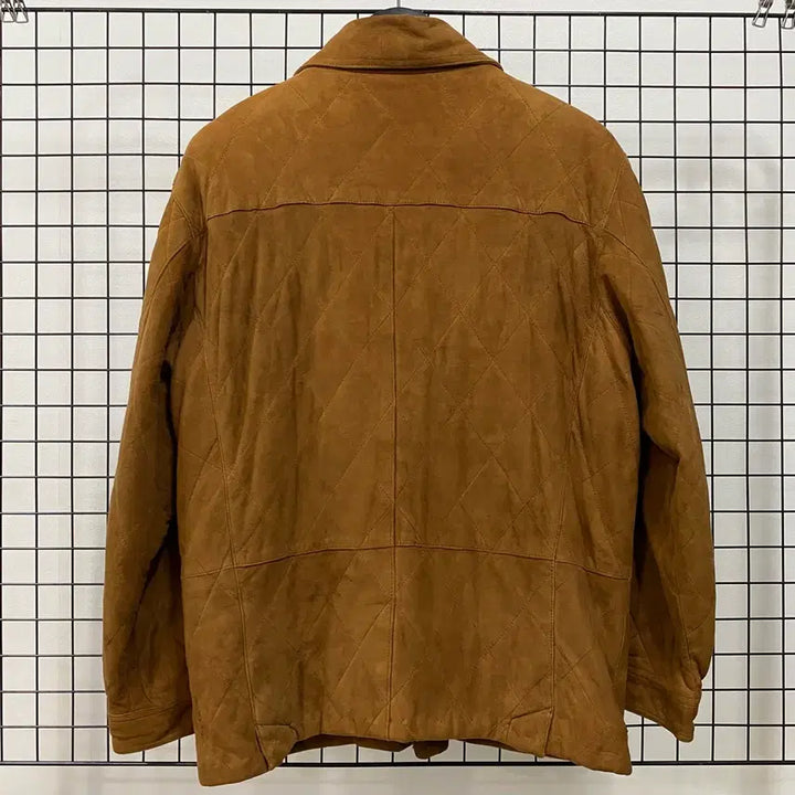 [BUNJANG] Vintage 90s XL Leather Quilted Jacket / <XL> 90s 빈티지 양가죽 퀼팅 자켓