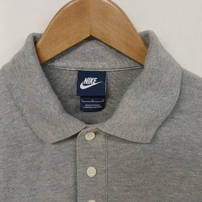 [SOLD OUT] 나이키 그레이 폴로 반팔 티셔츠