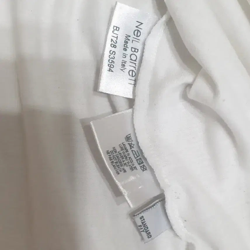 [BUNJANG] Neil Barrett Lightning Print T-shirt White / 닐바렛 번개 프린팅 반팔 티셔츠 화이트