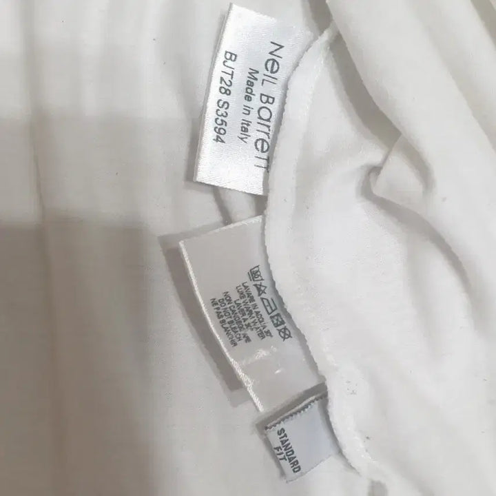 [BUNJANG] Neil Barrett Lightning Print T-shirt White / 닐바렛 번개 프린팅 반팔 티셔츠 화이트