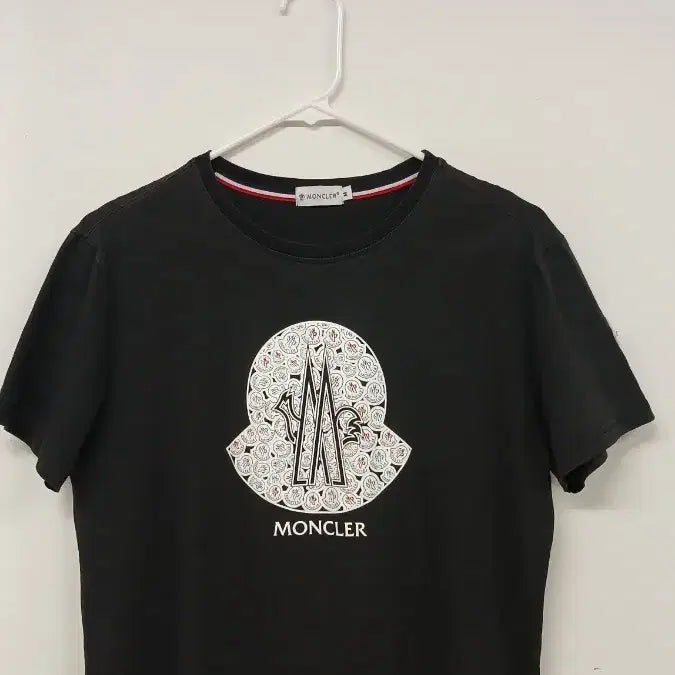 [SOLD OUT] 몽클레어 블랙 로고 반팔 티셔츠