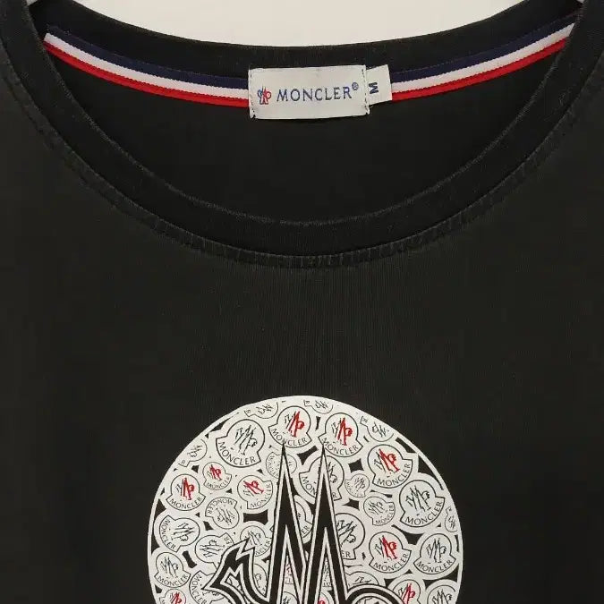[SOLD OUT] 몽클레어 블랙 로고 반팔 티셔츠