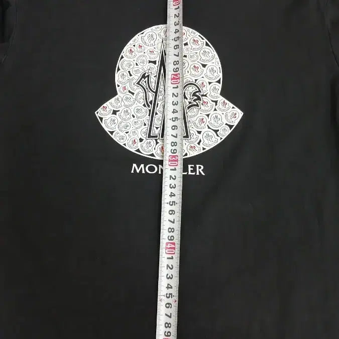 [SOLD OUT] 몽클레어 블랙 로고 반팔 티셔츠