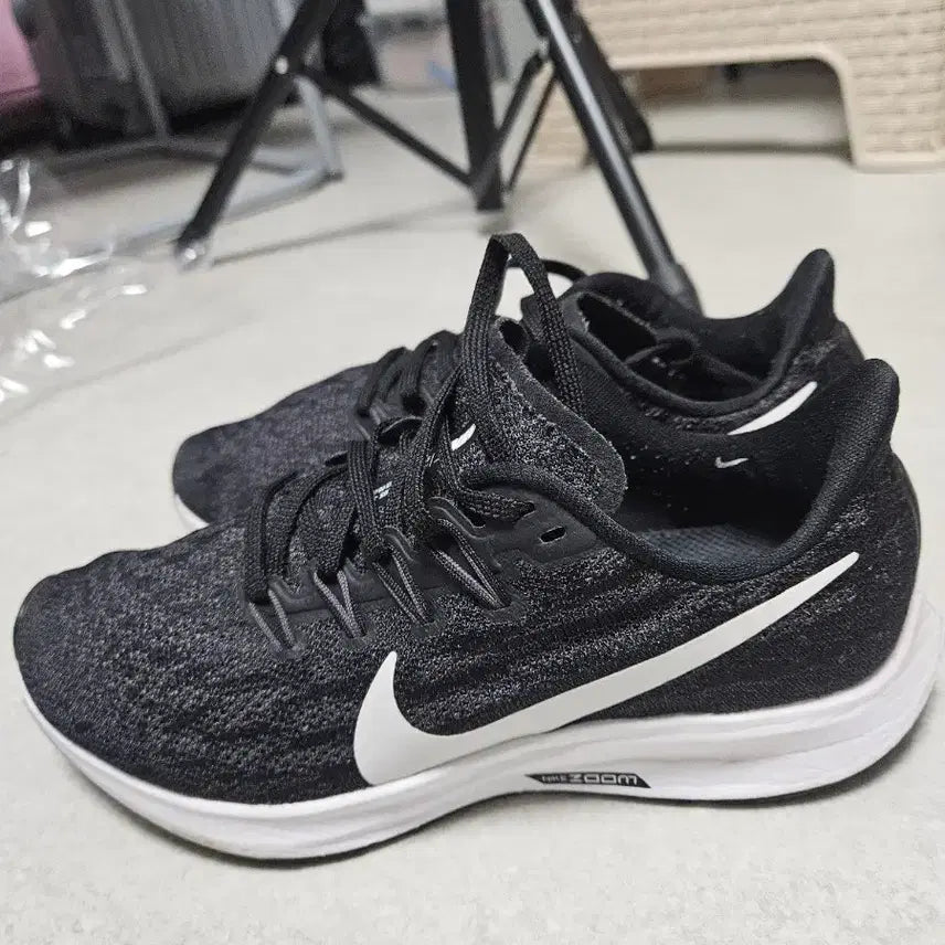 [BUNJANG] Nike Pegasus Black Sneakers 240 / 나이키 페가수스 블랙 운동화 240