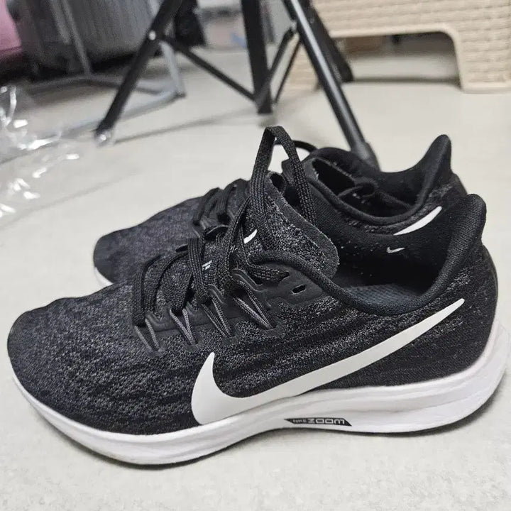 [BUNJANG] Nike Pegasus Black Sneakers 240 / 나이키 페가수스 블랙 운동화 240