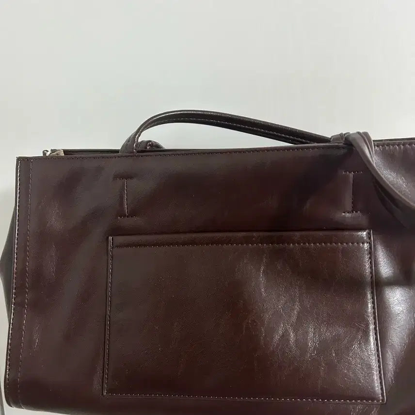 [SOLD OUT] STAND OIL 스탠드오일 브라운 가방 오블롱백 마론