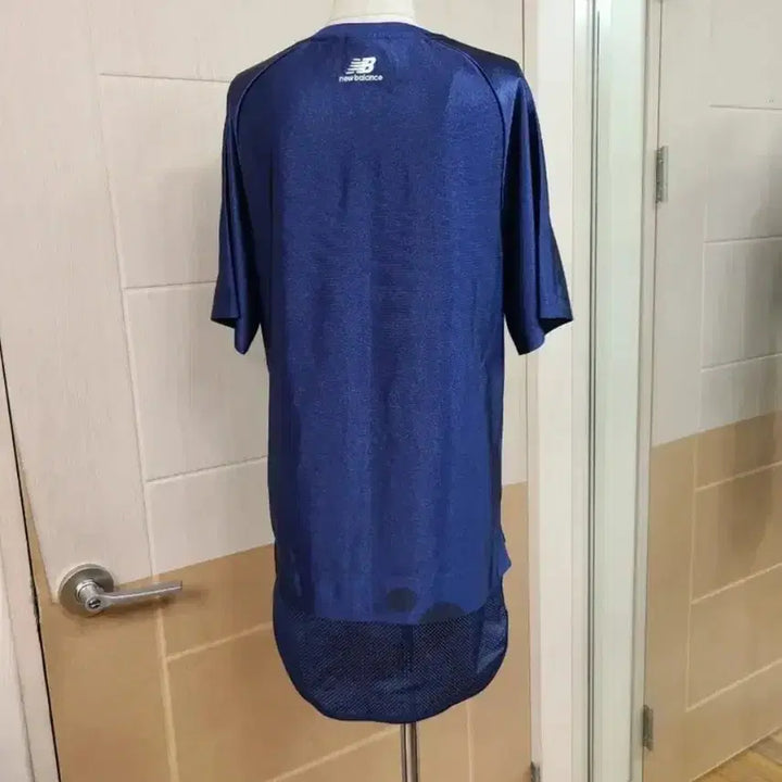[BUNJANG] Run and Hit Oversized Navy Baseball Shirt Dress / RUN AND HIT 오버핏 네이비 야구 셔츠 원피스 S