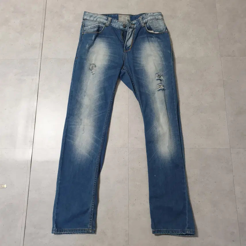 [BUNJANG] LUVIS 30 Ripped Jeans / 공용 바지 LUVIS 30 청바지 찢 스타일리쉬  남성 여성 청바지
