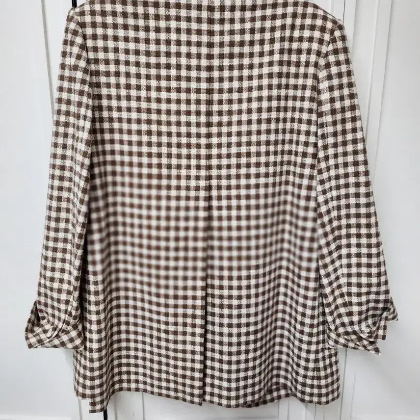 [SOLD OUT] 럭키 아뜰리에 체크 자켓