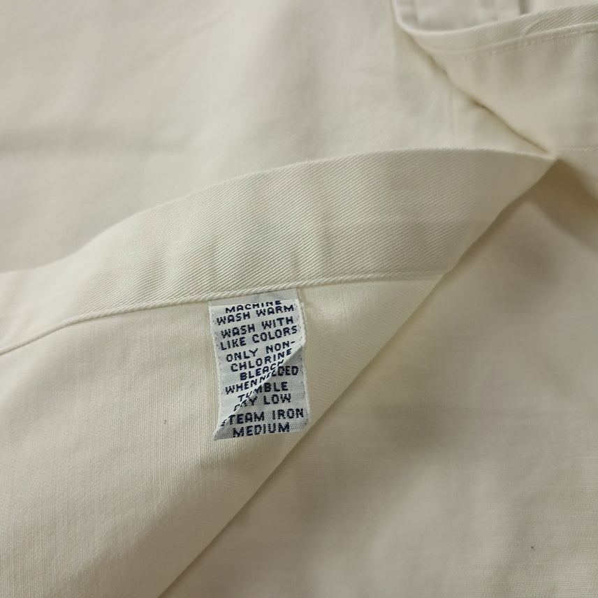 [SOLD OUT] CK406 2XL 폴로 90s 블레이크 네츄럴 화이트 반팔 셔츠 남방