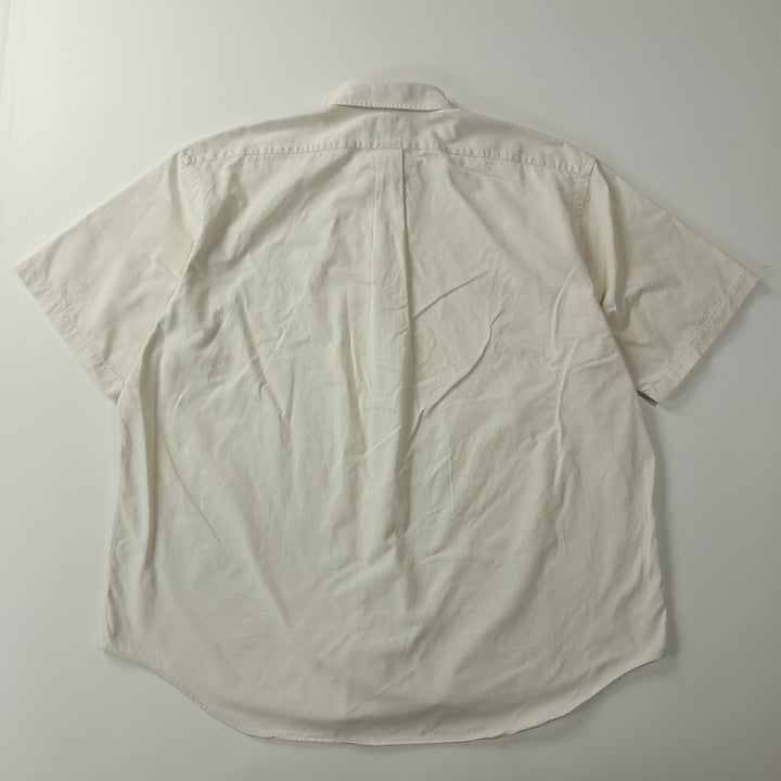 [SOLD OUT] CK406 2XL 폴로 90s 블레이크 네츄럴 화이트 반팔 셔츠 남방