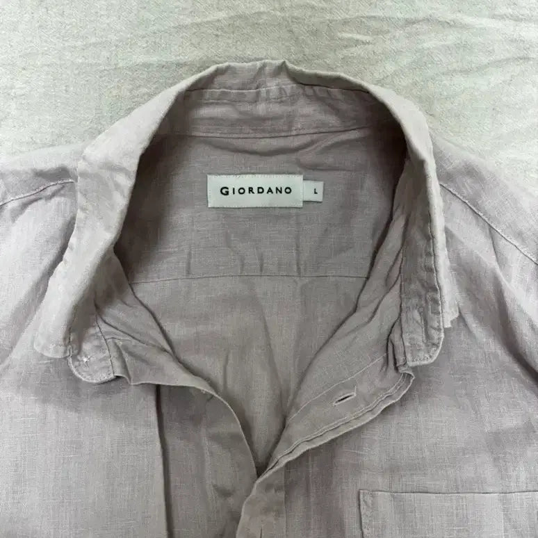 [BUNJANG] Giordano Linen Shirt Bundle Set / 지오다노 린넨 셔츠 두벌 일괄