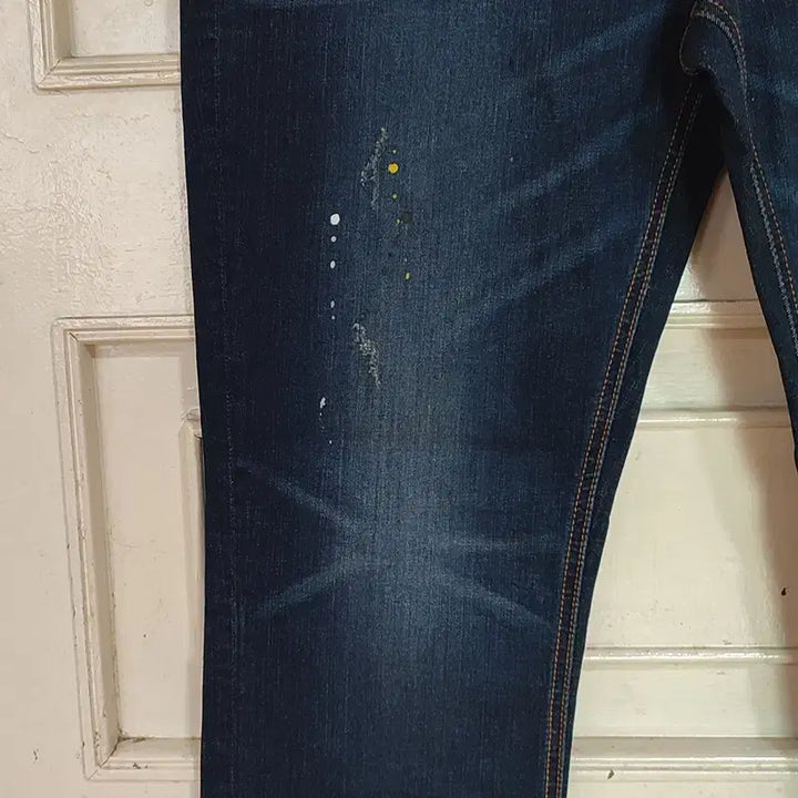 [BUNJANG] Vintage Straight Leg Jeans / 청바지32 스판 남성 빈티지 일자 청바지 데님 사계절 새상품