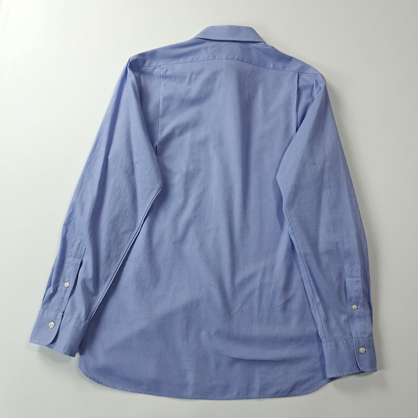 [SOLD OUT] CK408 L 폴로 트윌 스프레드칼라 클래식블루 셔츠 남방