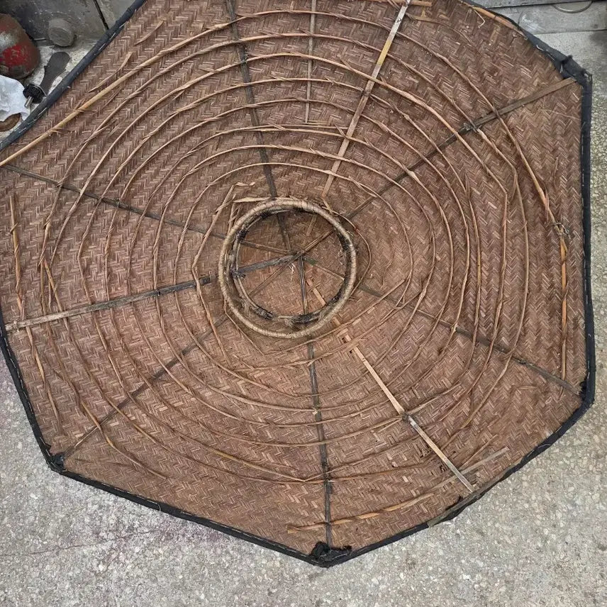 [BUNJANG] Vintage Bamboo Hat / 옛날  오랜된  삿갓