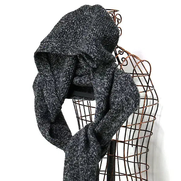 [BUNJANG] Hugo Boss Long Wool Hooded Scarf / 휴고보스 후드 롱 울머플러