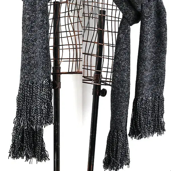 [BUNJANG] Hugo Boss Long Wool Hooded Scarf / 휴고보스 후드 롱 울머플러