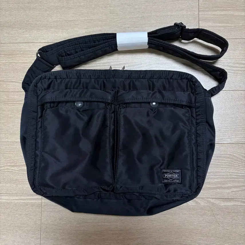 [BUNJANG] 요시다포터 porter 탱커 숄더백 블랙 라지 L / 요시다포터 porter 탱커 숄더백 블랙 라지 L