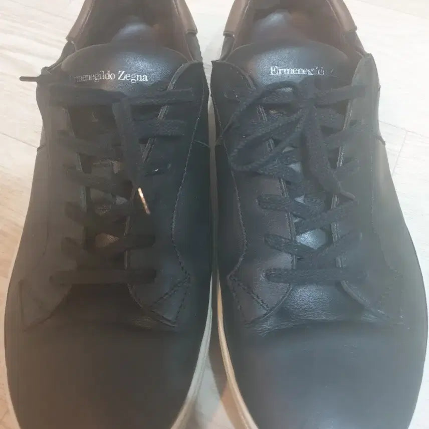 [BUNJANG] 에르메네질도 제냐 블랙 스니커즈 / 에르메네질도 제냐 블랙 스니커즈