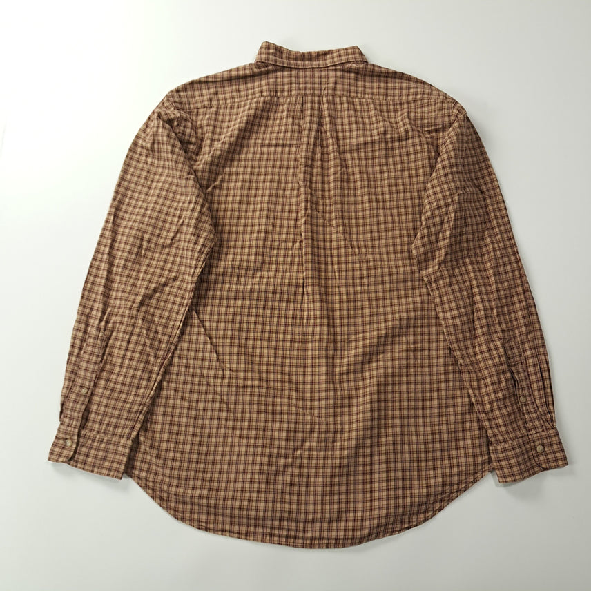 [BUNJANG] CK411 XL 폴로 00s 타터솔체크 클래식 프레피 셔츠 남방 / CK411 XL 폴로 00s 타터솔체크 클래식 프레피 셔츠 남방