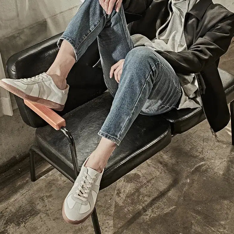 [BUNJANG] 독일군 스니커즈260 남성 운동화 신발 수제화 새상품 / 독일군 스니커즈260 남성 운동화 신발 수제화 새상품
