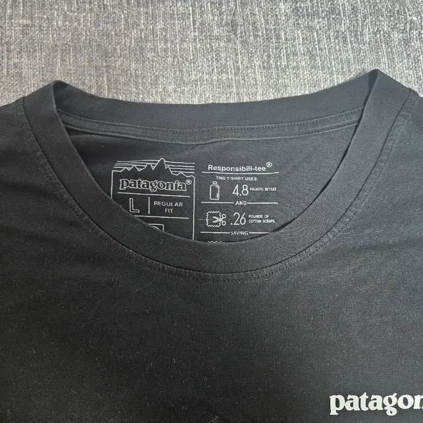 [SOLD OUT] 파타고니아 반팔 티셔츠 블랙 L