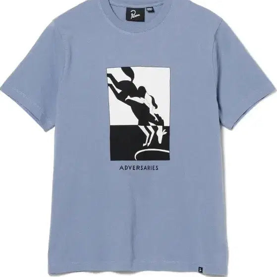 [BUNJANG] Parra (파라) 듀오톤 스카이블루 티셔츠 XXL / Parra (파라) 듀오톤 스카이블루 티셔츠 XXL