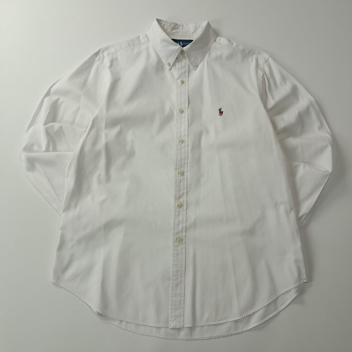 [BUNJANG] CK415 XL 폴로 00s 멀티포니 화이트 셔츠 남방 / CK415 XL 폴로 00s 멀티포니 화이트 셔츠 남방