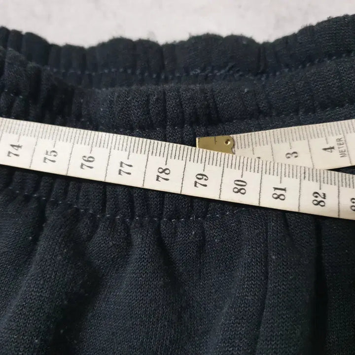 [BUNJANG] Unisex Gray Fleece-Lined Training Pants / 공용 바지 30-31 (진회색) 고무줄 트레이닝 기모 여성 남성 츄리닝