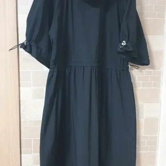 [BUNJANG] Black Hooded Dress / 여성 예쁜검정후드원피스(새옷)