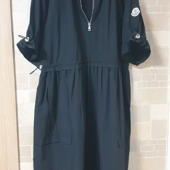 [BUNJANG] Black Hooded Dress / 여성 예쁜검정후드원피스(새옷)