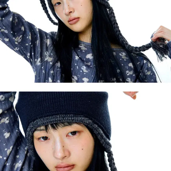 [BUNJANG] 코이세이오 더블 트루퍼 비니 네이비 / 코이세이오 더블 트루퍼 비니 네이비
