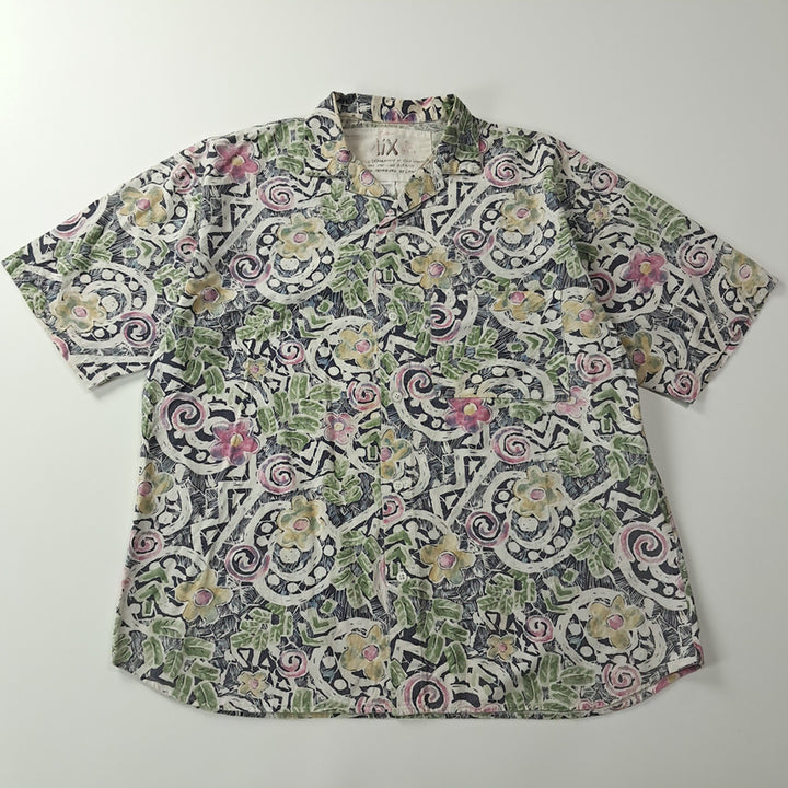 [BUNJANG] Culture Mix 90s Retro Tropical Open Collar Shirt / CK419 XL 믹스 90s 레트로 트로피컬 오픈칼라 반팔 셔츠 남방
